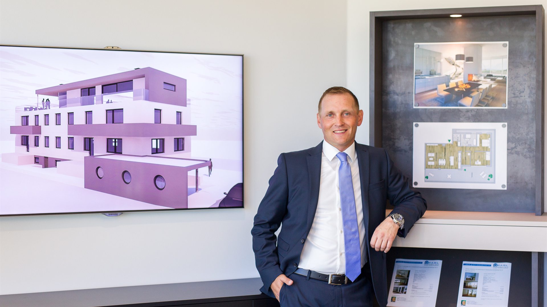 Persönliche Besprechung einer Immobilienbewertung
